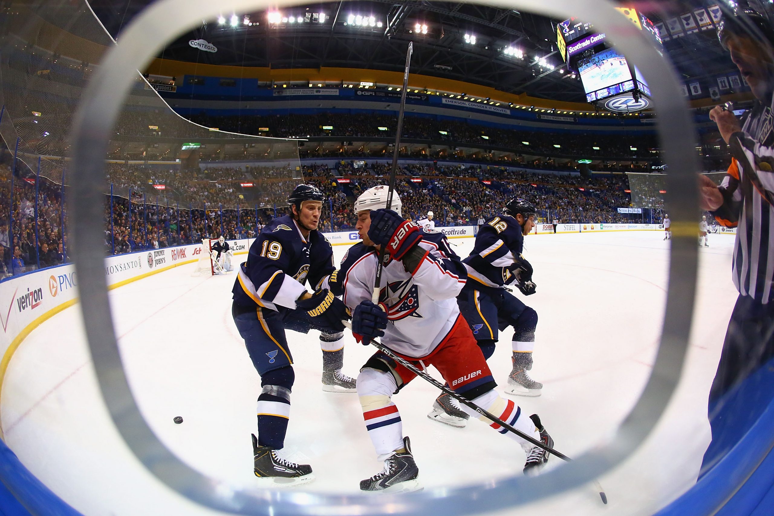 Columbus Blue Jackets v St. Louis Blues