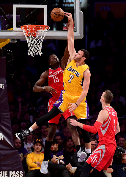 Houston Rockets v Los Angeles Lakers