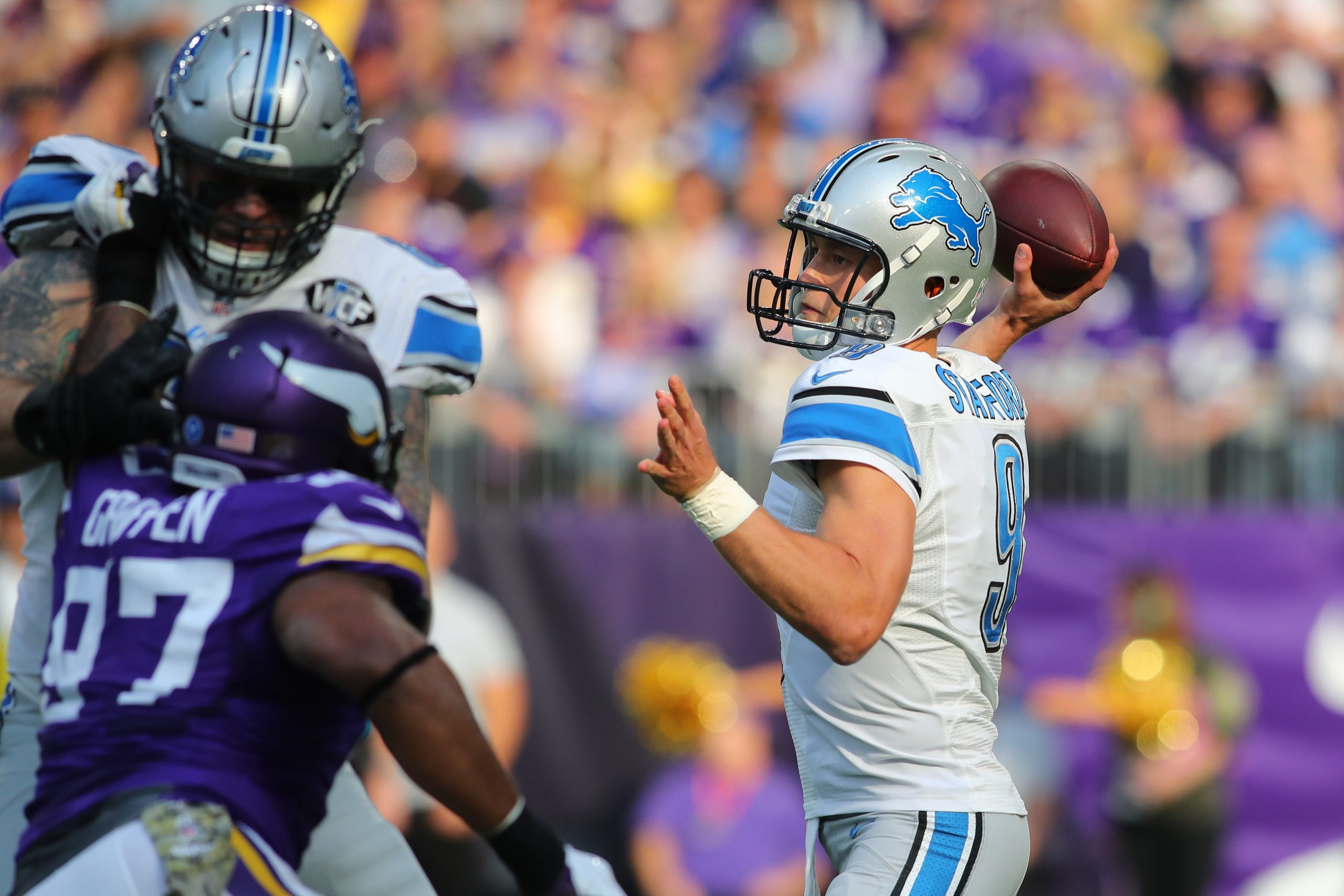 Detroit Lions v Minnesota Vikings