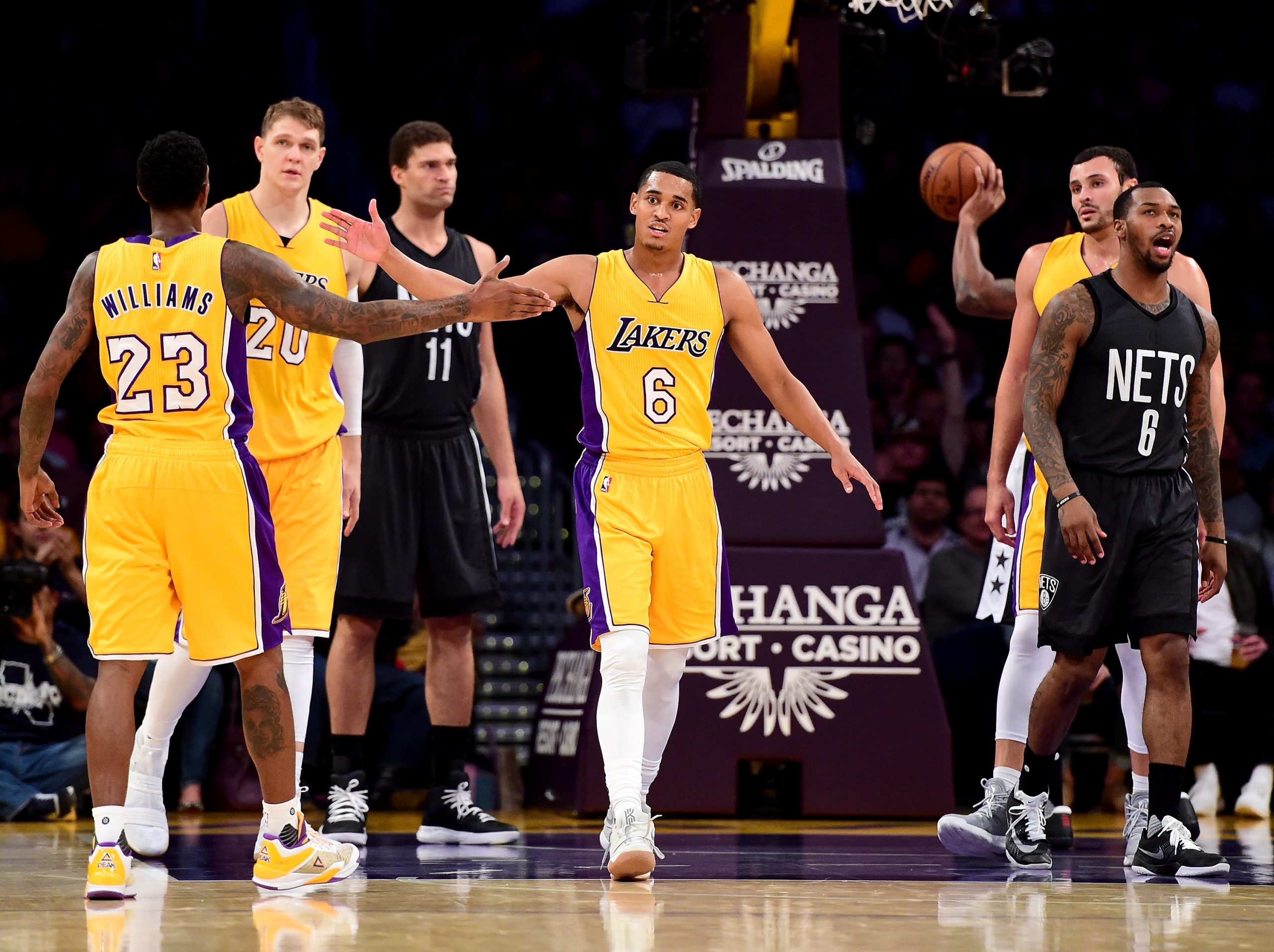 Brooklyn Nets v Los Angeles Lakers