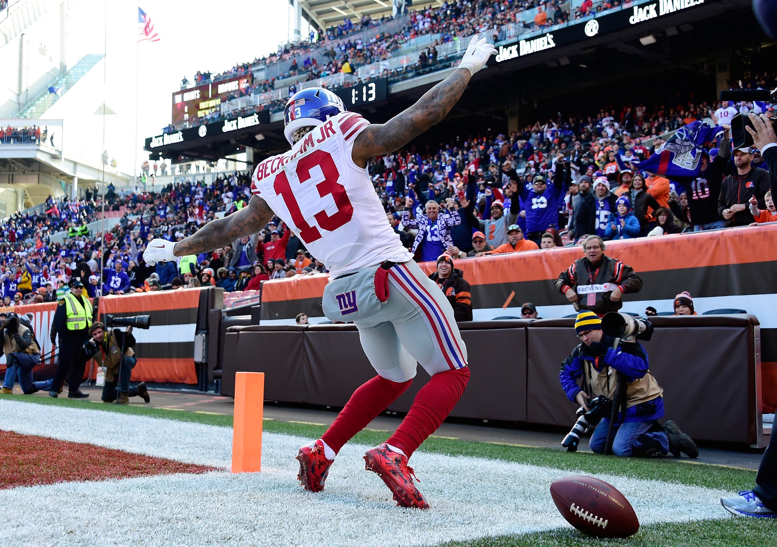 New York Giants v Cleveland Browns