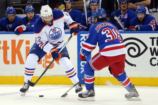 NHL: Edmonton Oilers at New York Rangers
