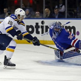 NHL: St. Louis Blues at New York Rangers
