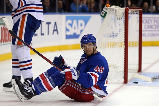 NHL: Edmonton Oilers at New York Rangers
