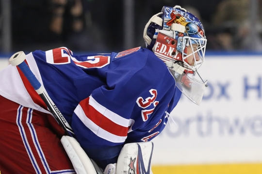 NHL: Vancouver Canucks at New York Rangers