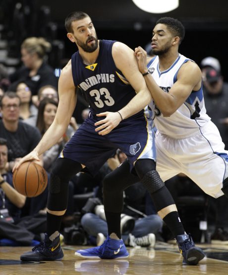 Marc Gasol, Karl-Anthony Towns