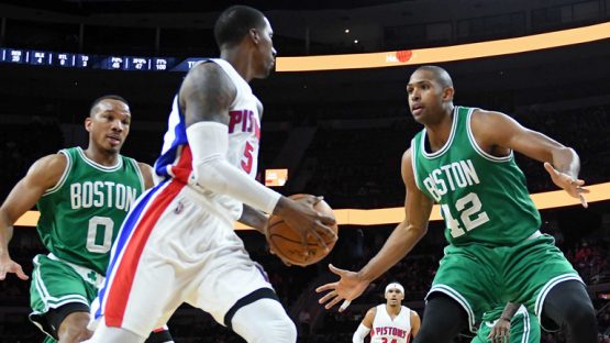 NBA: Boston Celtics at Detroit Pistons