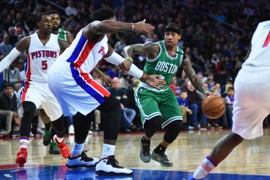 NBA: Boston Celtics at Detroit Pistons