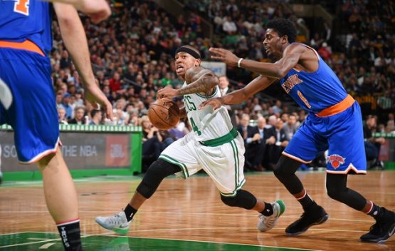 New York Knicks v Boston Celtics