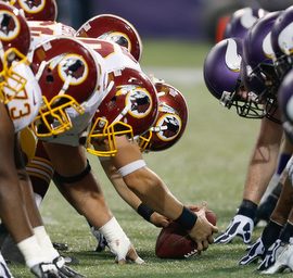 Redskins Vikings Football