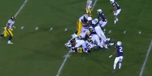 Jason Cabinda Leap vs. Iowa