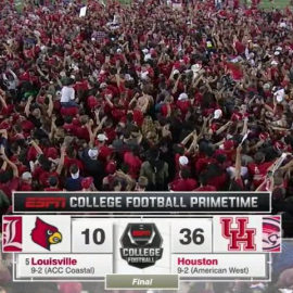 Houston 36, Louisville 10