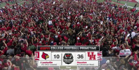 Houston 36, Louisville 10