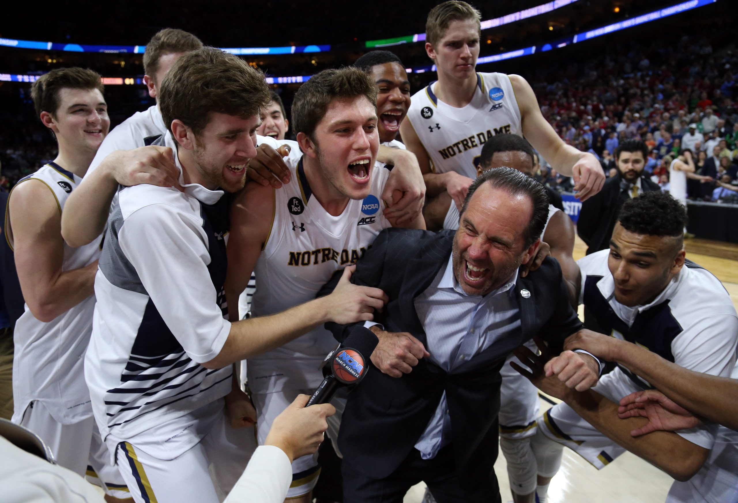 NCAA Basketball Tournament - East Regional - Wisconsin v Notre Dame