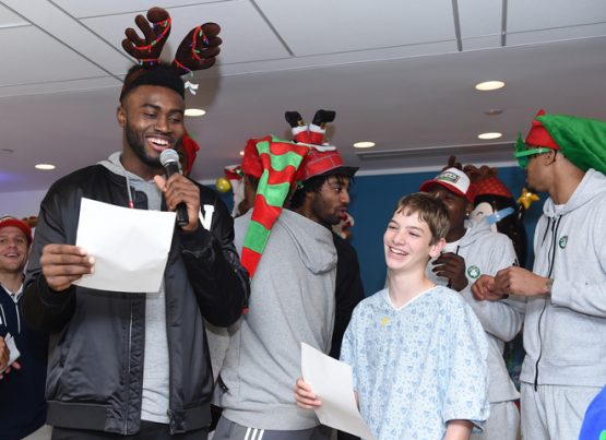 Celtics Boston Childrens Hospital