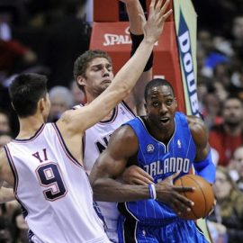 Dwight Howard, Yi Jianlian, Brook Lopez