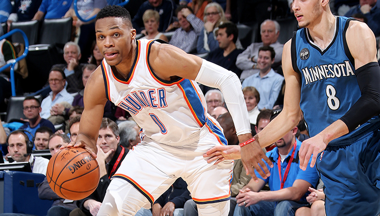 Minnesota Timberwolves v Oklahoma City Thunder