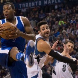 Kyle Lowry, Ricky Rubio, Zach LaVine