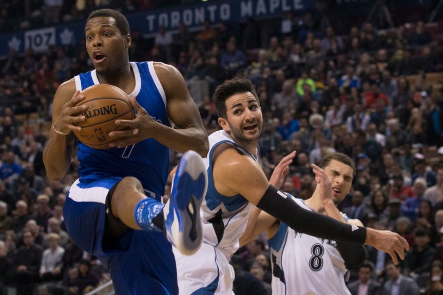 Kyle Lowry, Ricky Rubio, Zach LaVine