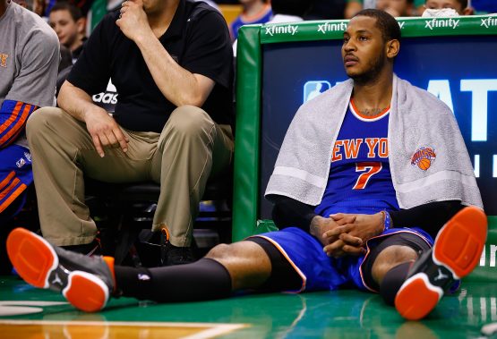 New York Knicks v Boston Celtics