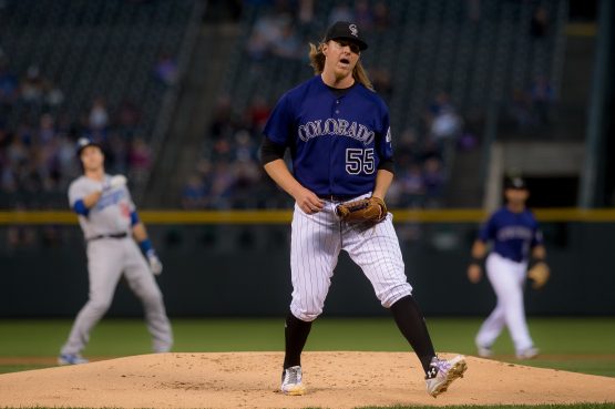 Los Angeles Dodgers v Colorado Rockies