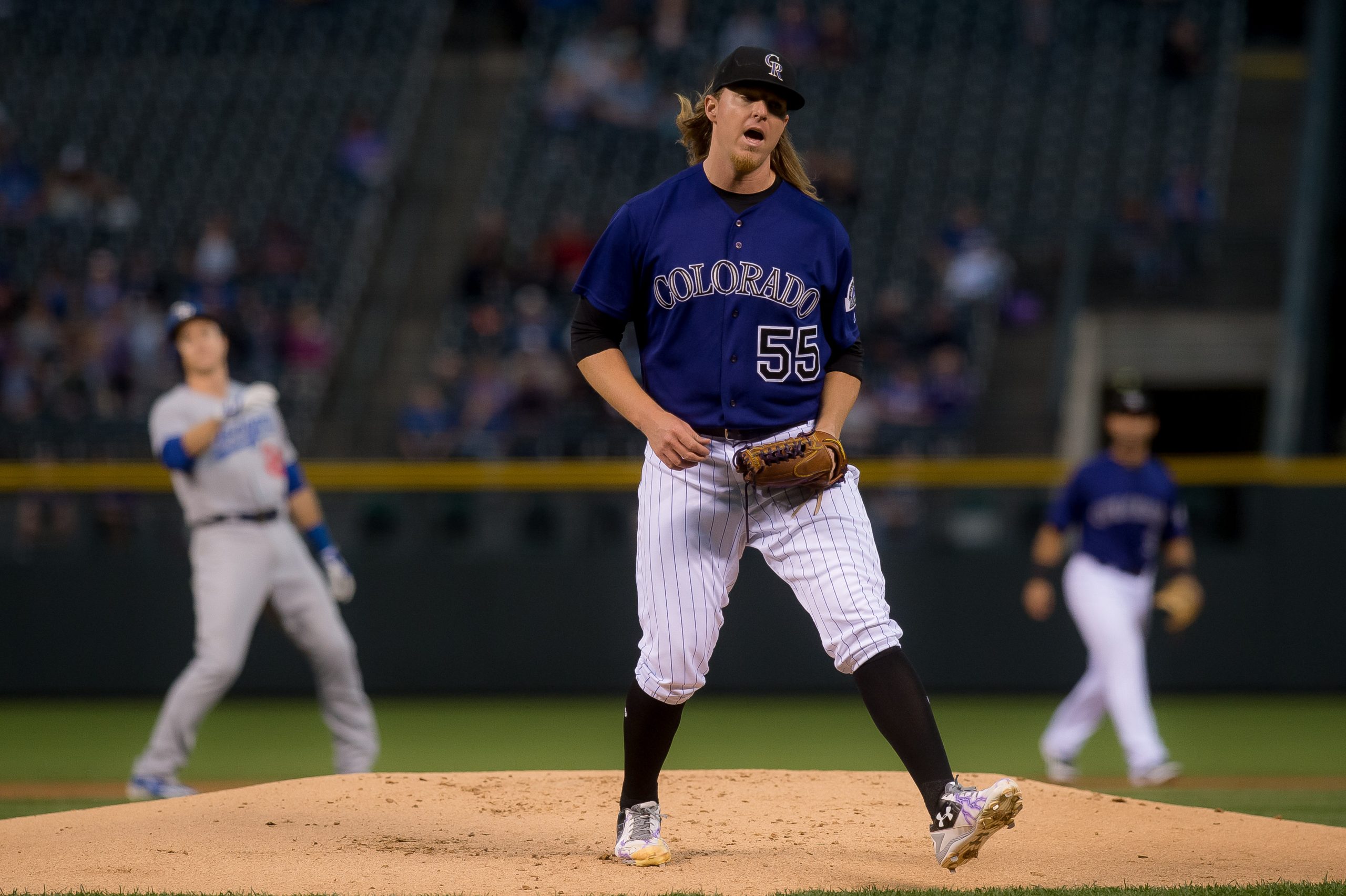 Los Angeles Dodgers v Colorado Rockies