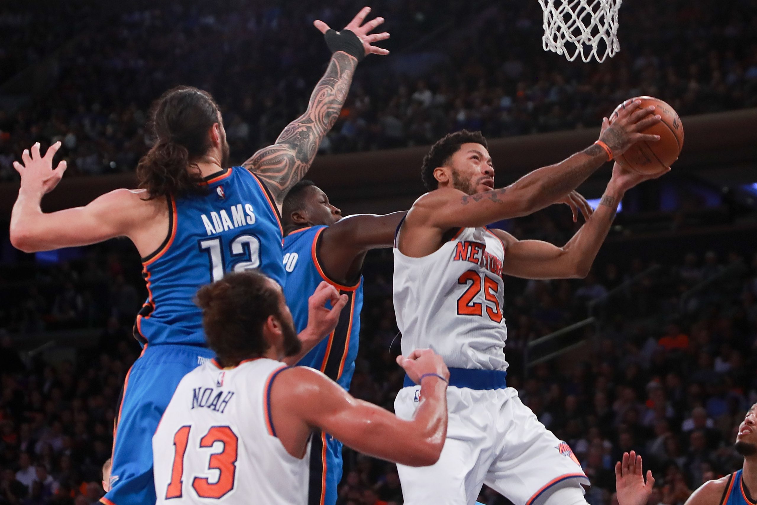 Oklahoma City Thunder v New York Knicks