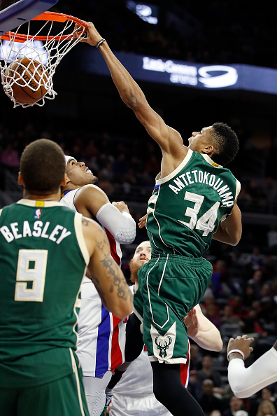 Milwaukee Bucks v Detroit Pistons