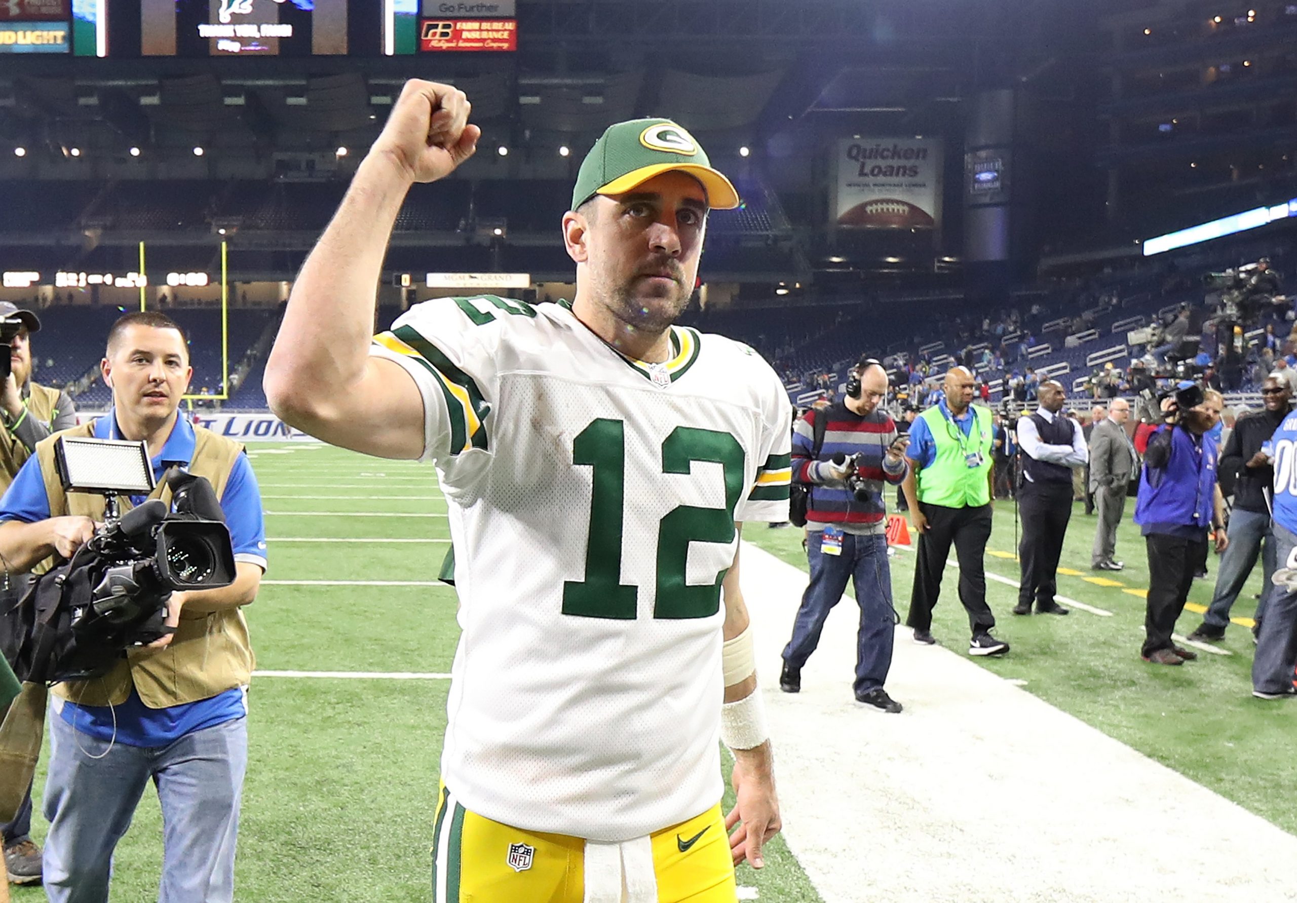 Green Bay Packers v Detroit Lions