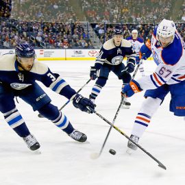 Edmonton Oilers v Columbus Blue Jackets