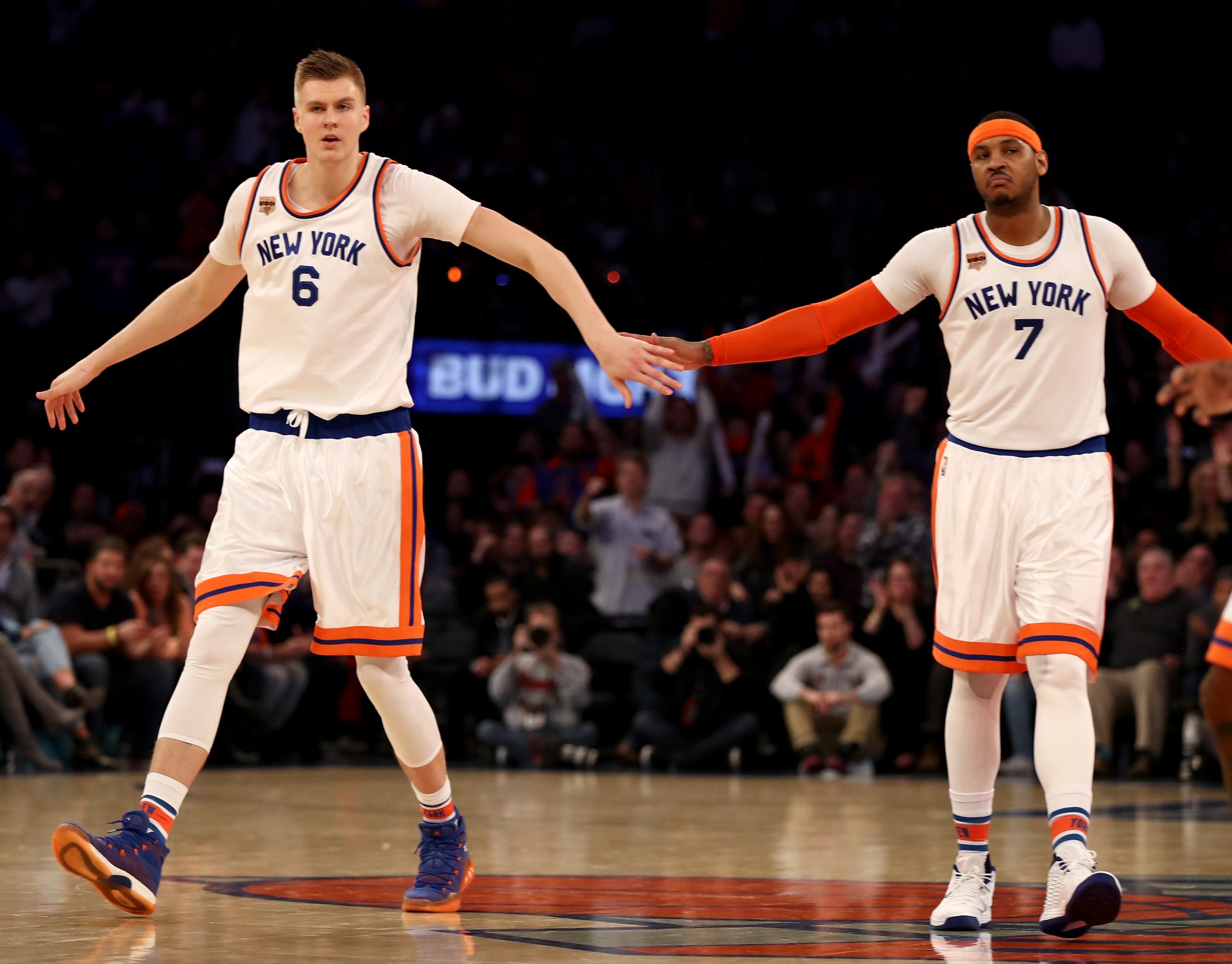 Charlotte Hornets v New York Knicks