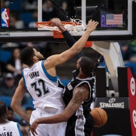 NBA: San Antonio Spurs at Minnesota Timberwolves