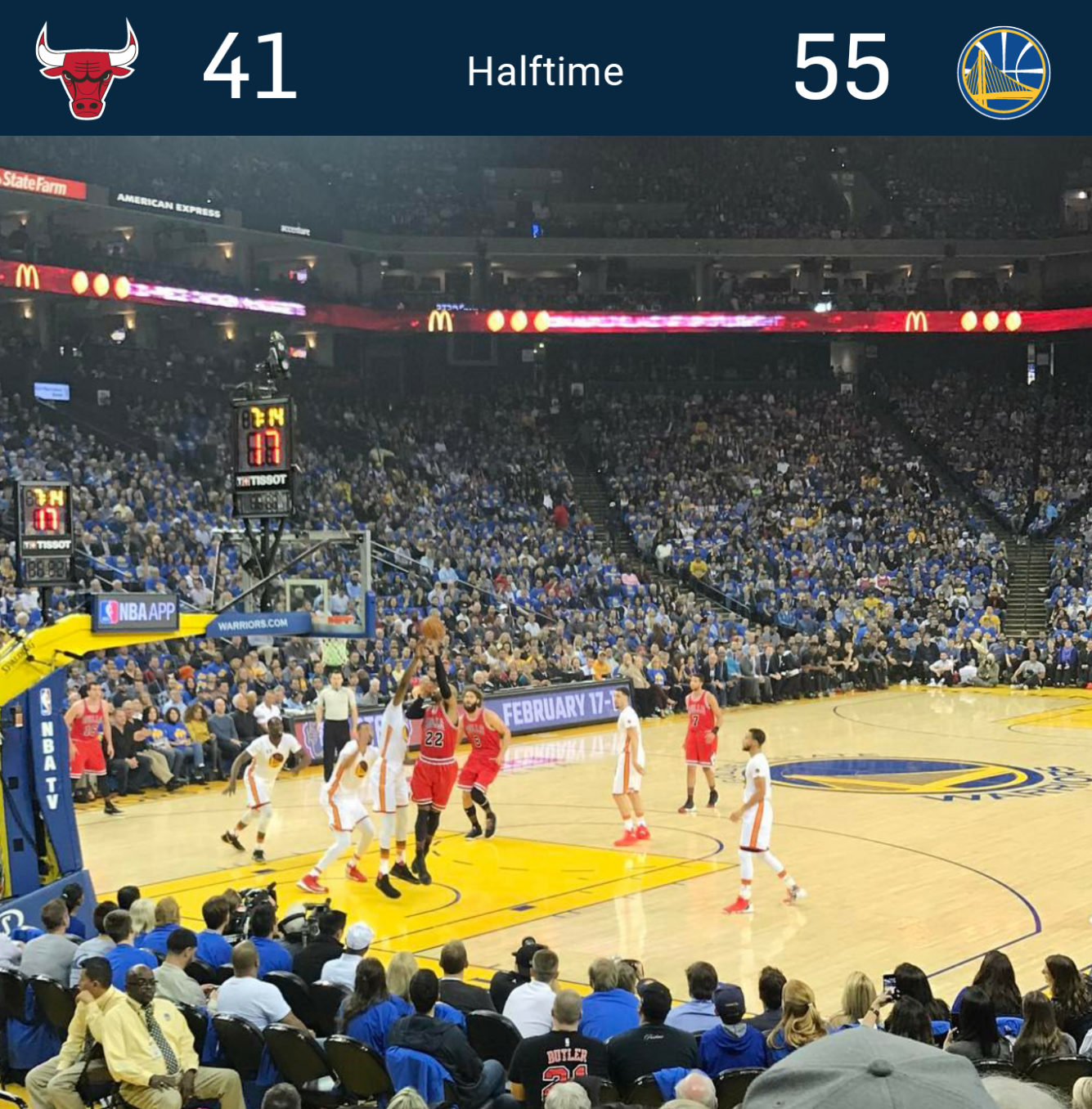 (Photo: @letsgowarriors Instagram account via @electricpost)