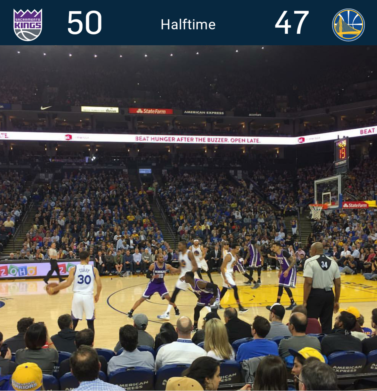 (Photo: @letsgowarriors Instagram account via @therealnaks)