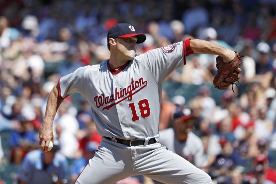 Washington Nationals v Cleveland Indians