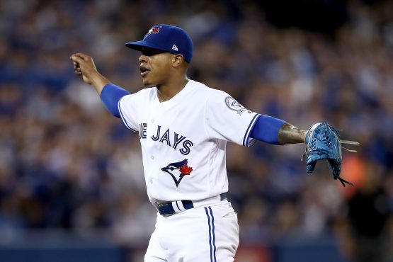 ALCS - Cleveland Indians v Toronto Blue Jays - Game Three