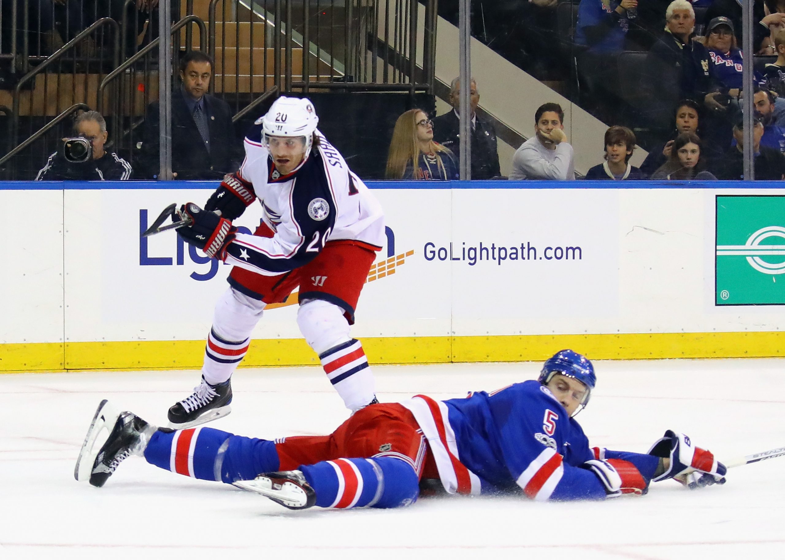 Columbus Blue Jackets v New York Rangers