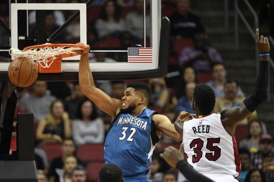 NBA: Preseason-Minnesota Timberwolves at Miami Heat