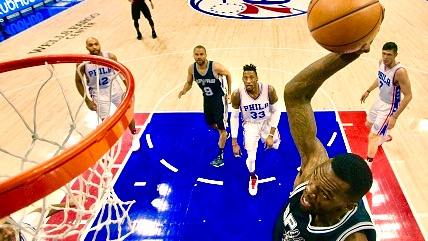 San Antonio Spurs v Philadelphia 76ers