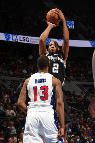 San Antonio Spurs v Detroit Pistons