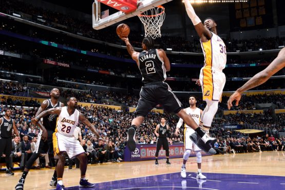 San Antonio Spurs v Los Angeles Lakers