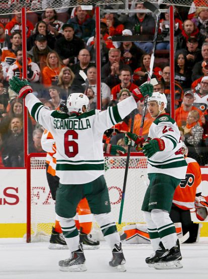 Minnesota Wild v Philadelphia Flyers
