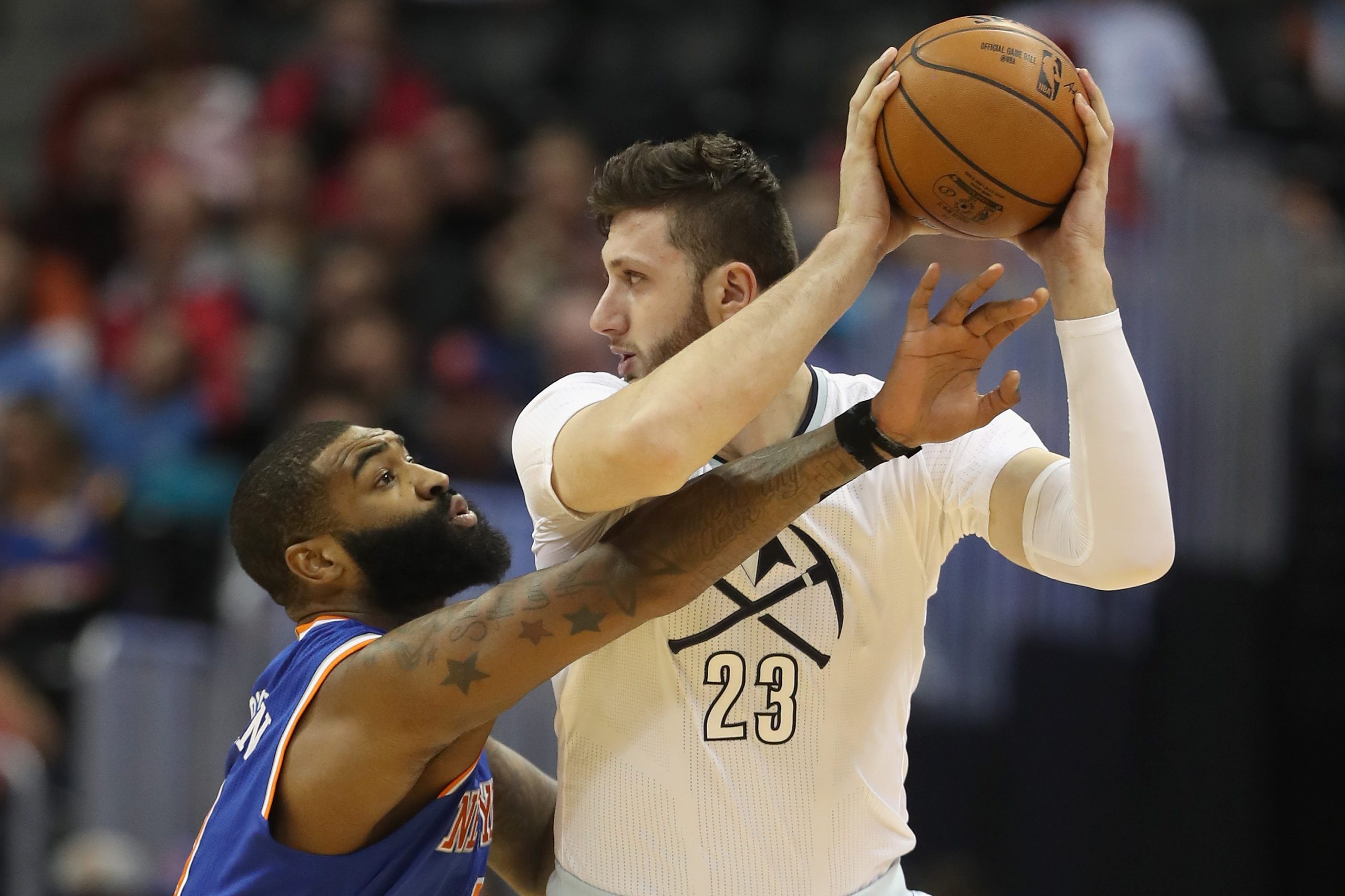 New York Knicks v Denver Nuggets