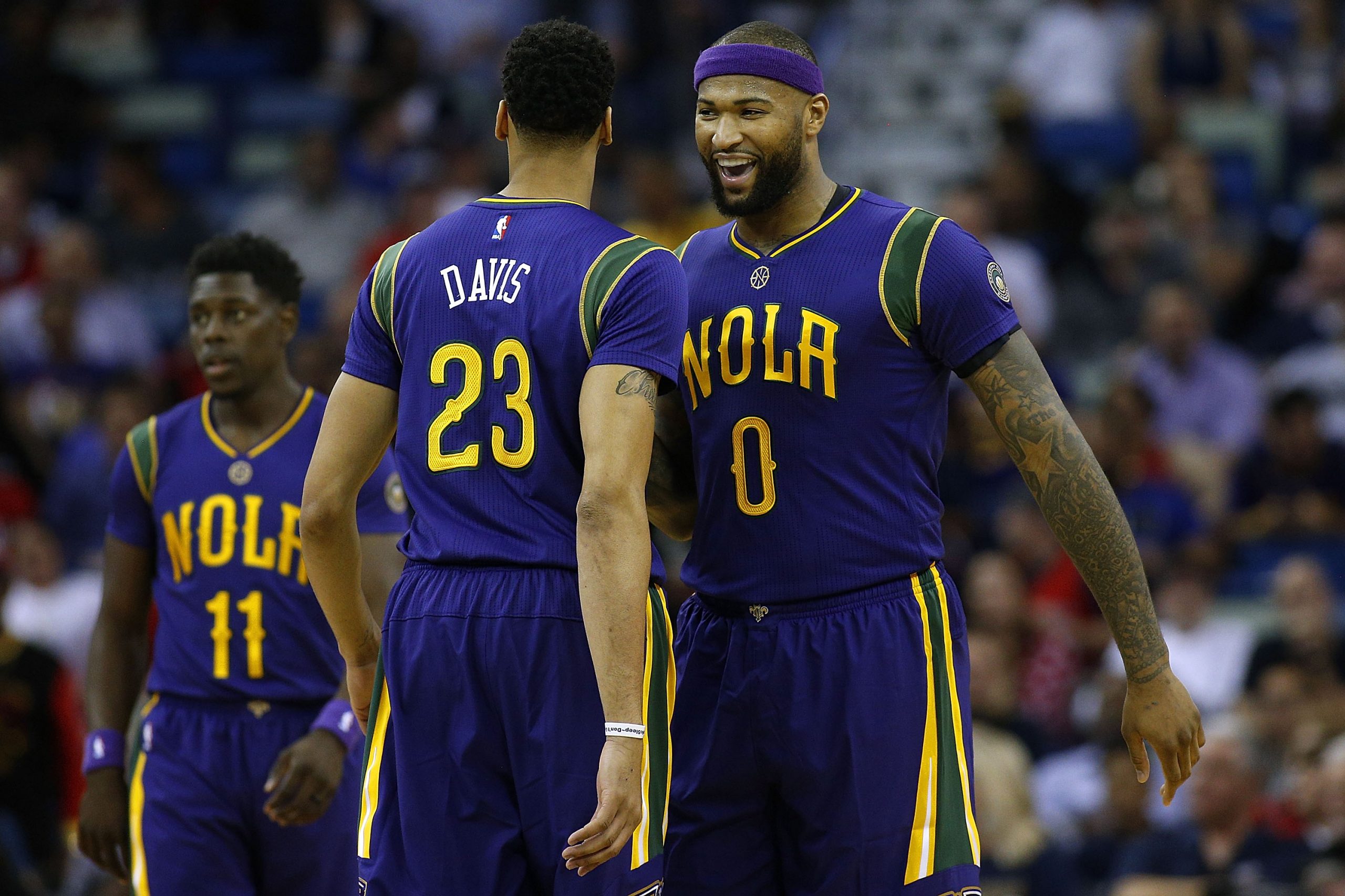 DeMarcus Cousins gets Pelicans in playoffs
