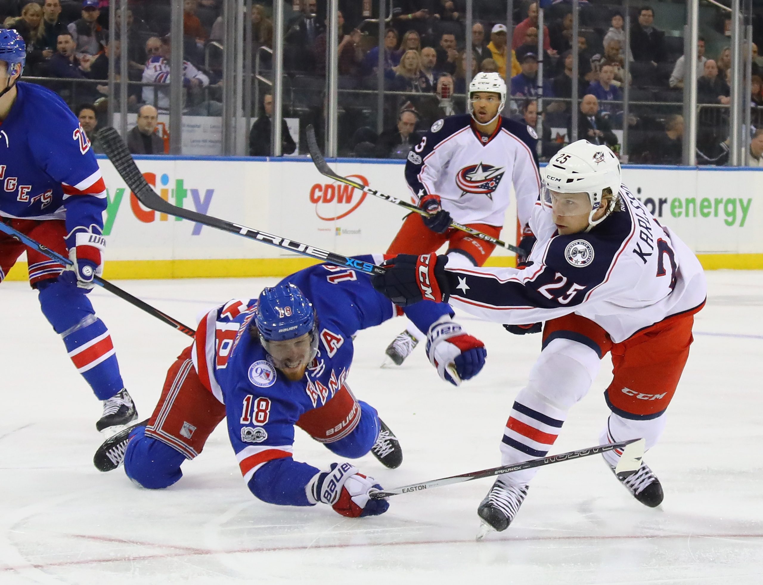 Columbus Blue Jackets v New York Rangers