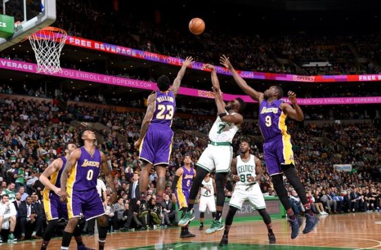 Los Angeles Lakers v Boston Celtics