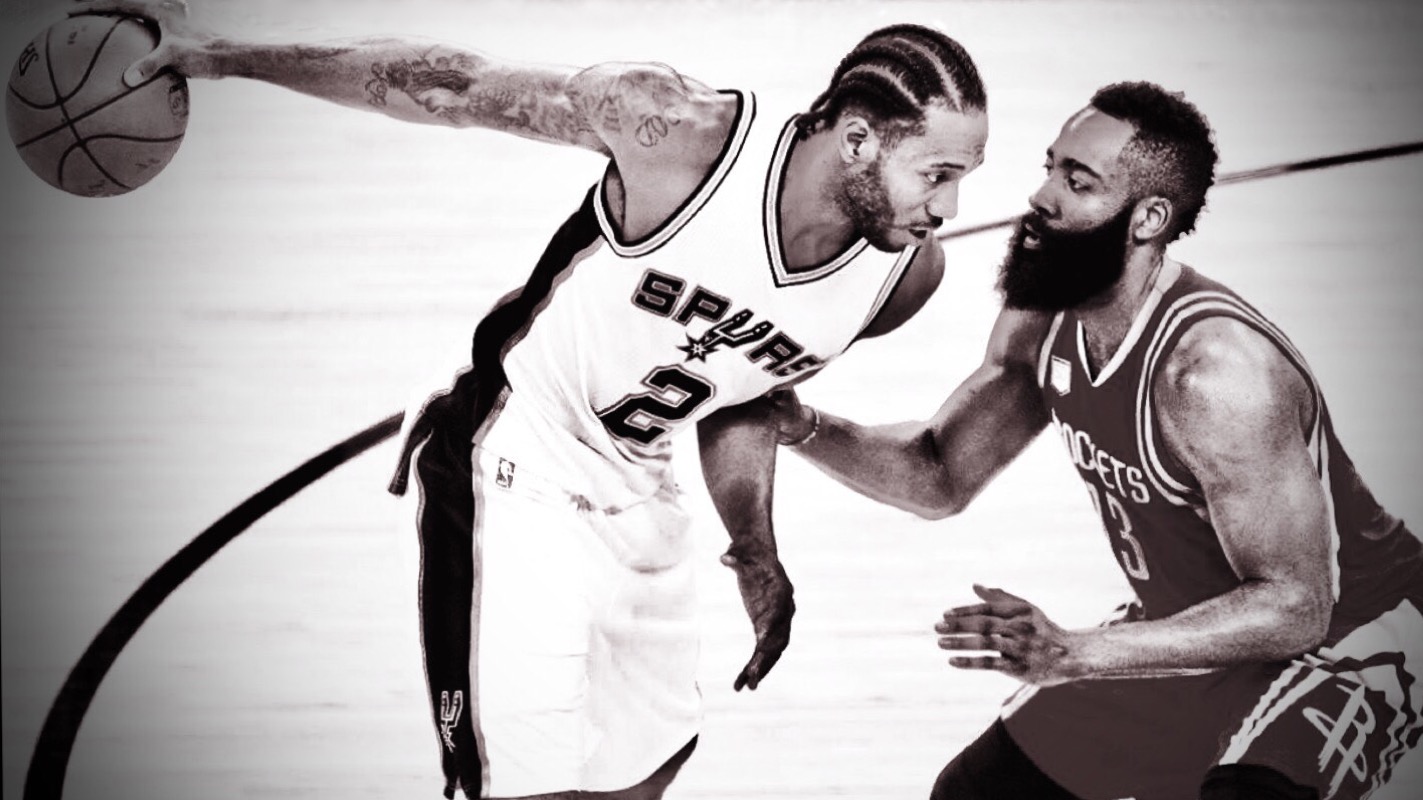 Kawhi Piece pic_Black&White