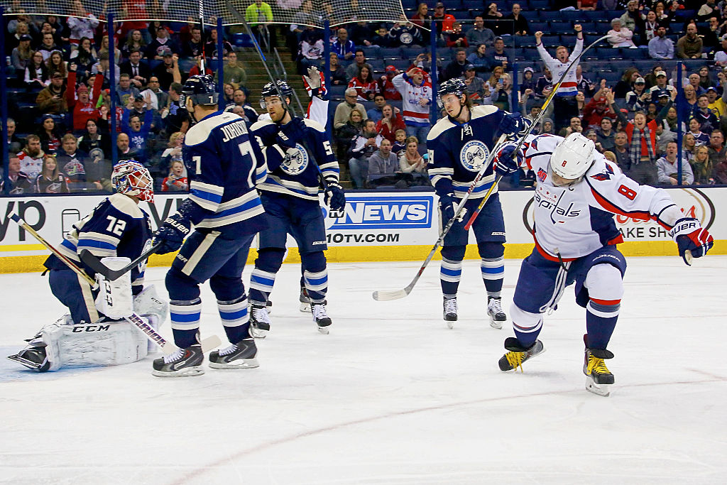 Washington Capitals v Columbus Blue Jackets