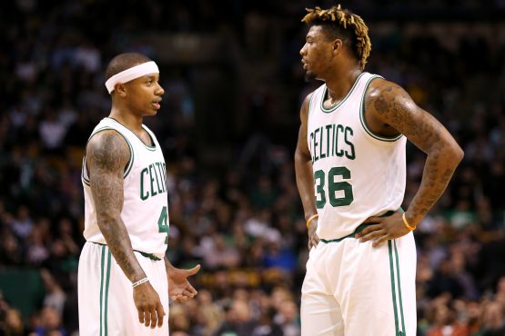 New York Knicks v Boston Celtics