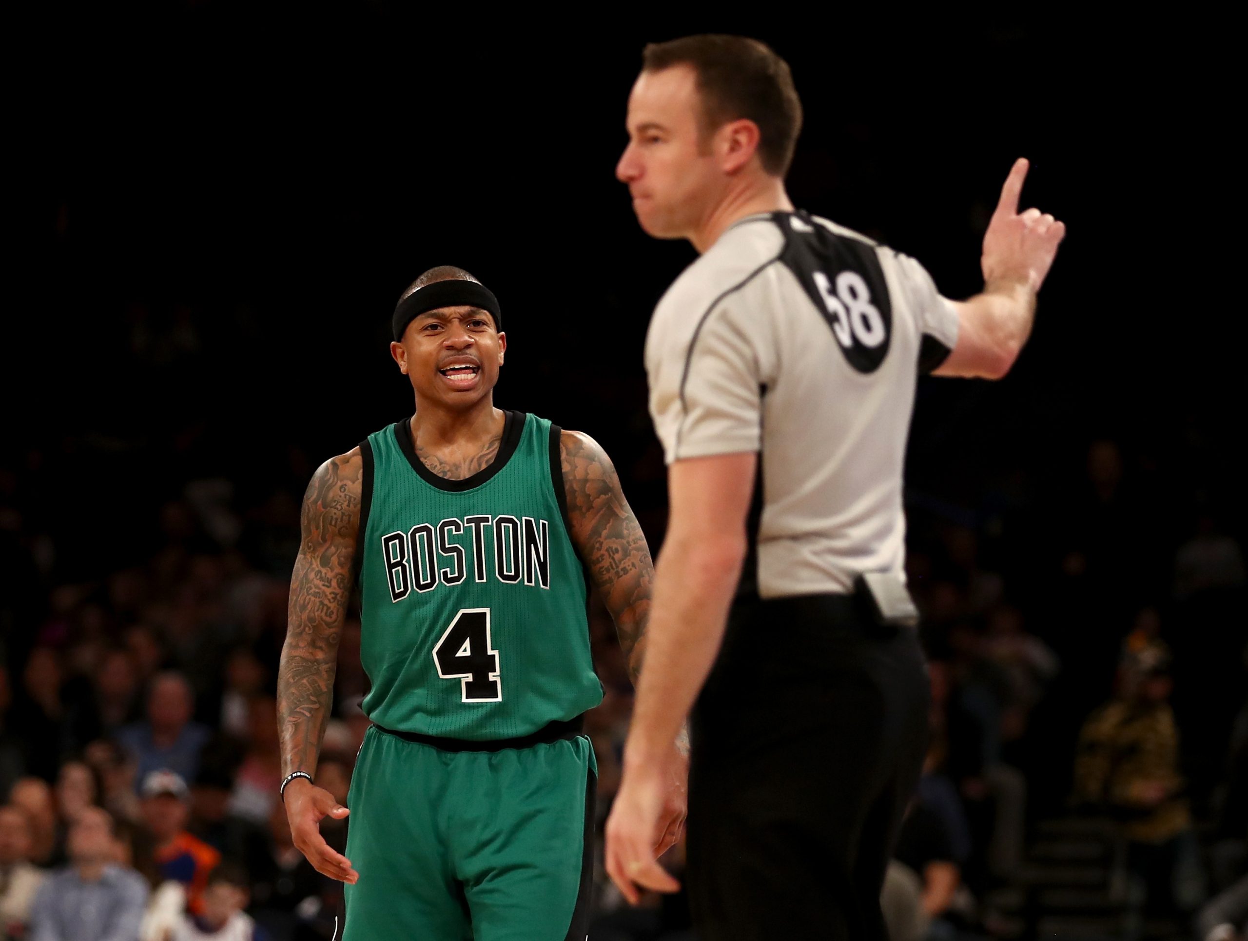 Boston Celtics v New York Knicks